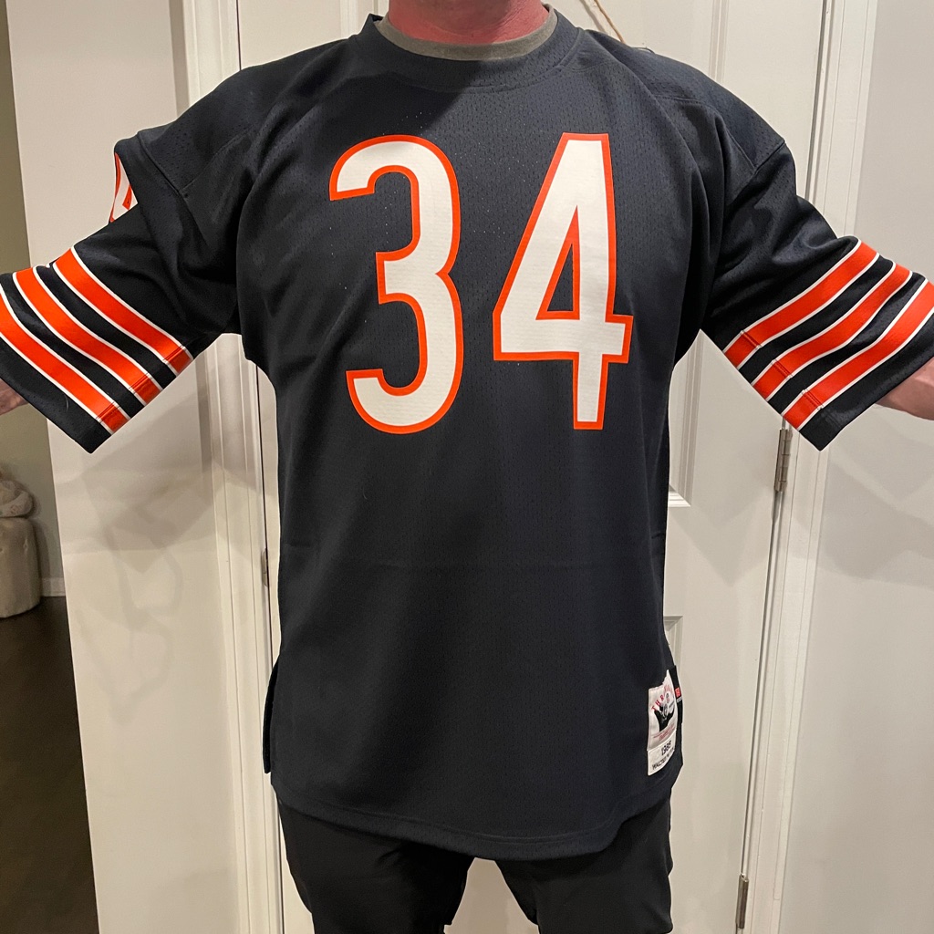 Authentic 1985 Walter Payton Jersey-Xl